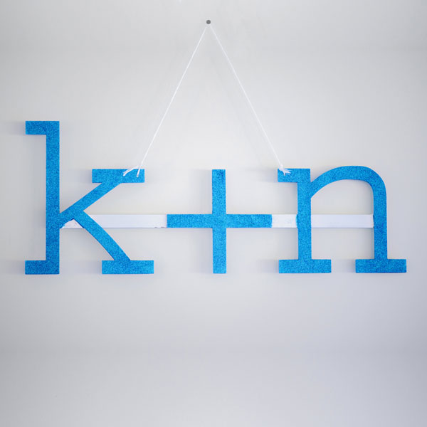 K-N-Wedding Monogram